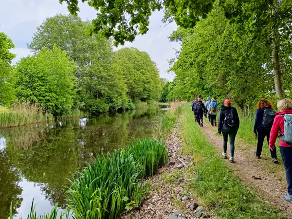 202505170-13 - Treidelweg am Storkower Kanal bei Kummersdorf, Seenland Oder-Spree, Brandenburg, Deutschland