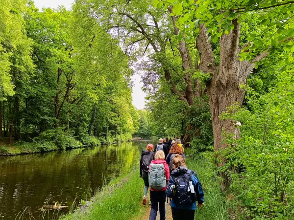 202505170-15 - Treidelweg am Storkower Kanal bei Kummersdorf, Seenland Oder-Spree, Brandenburg, Deutschland