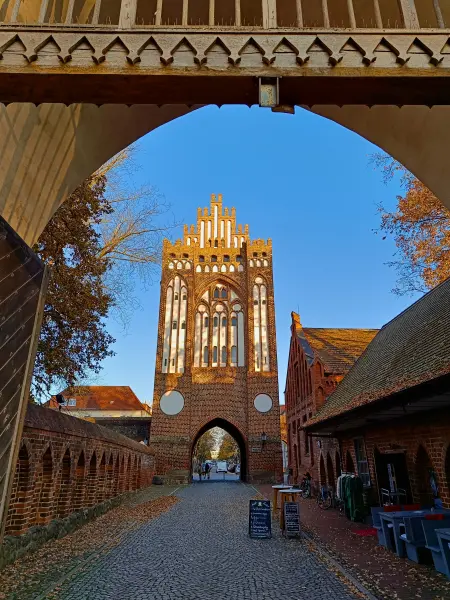 202511071-05 - Treptower Tor in Neubrandenburg, Mecklenburgische Seenplatte, Mecklenburg-Vorpommern, Deutschland