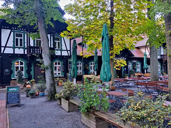202310230-22 - Waldgasthaus Wotschofska bei Lübbenau, Spreewald, Brandenburg, Deutschland
