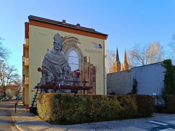 202511210-31 - Wandbild in Stendal, Altmark, Sachsen-Anhalt, Deutschland