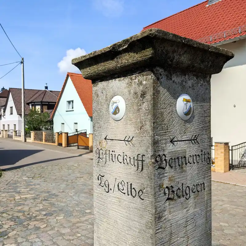 Wegestein in Loßwig