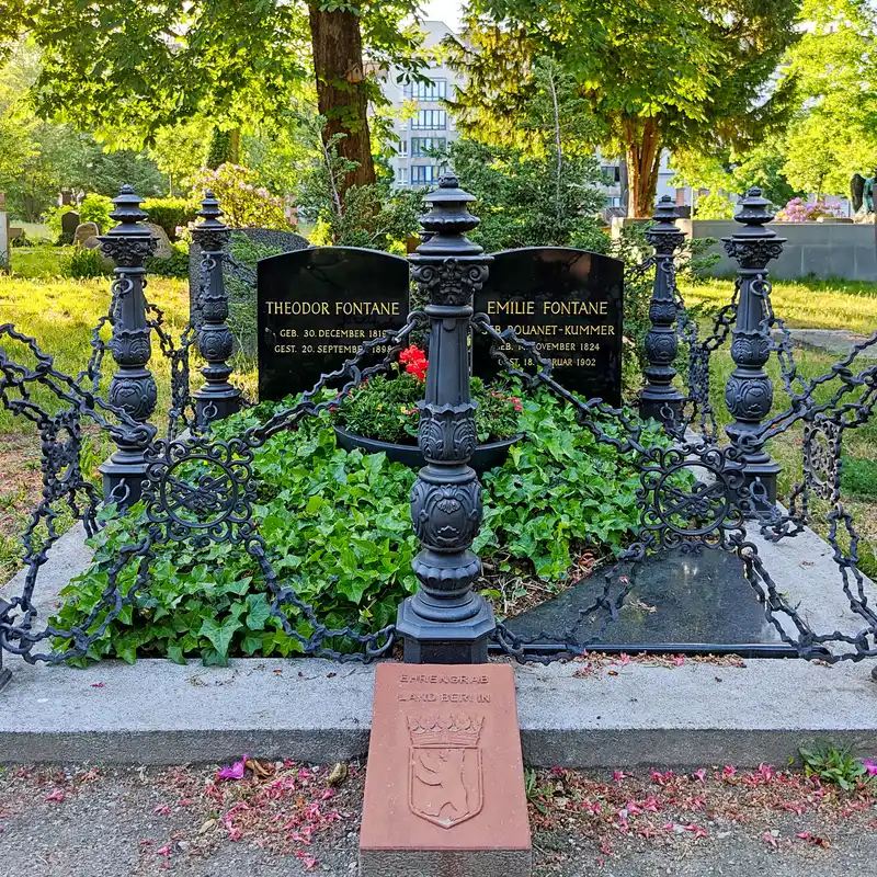 Grab von Theodor Fontane