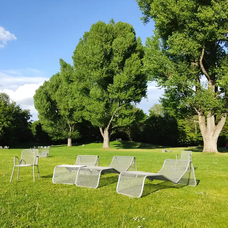 Vom Britzer Garten über den Volkspark Mariendorf zum Tempelhofer Hafen