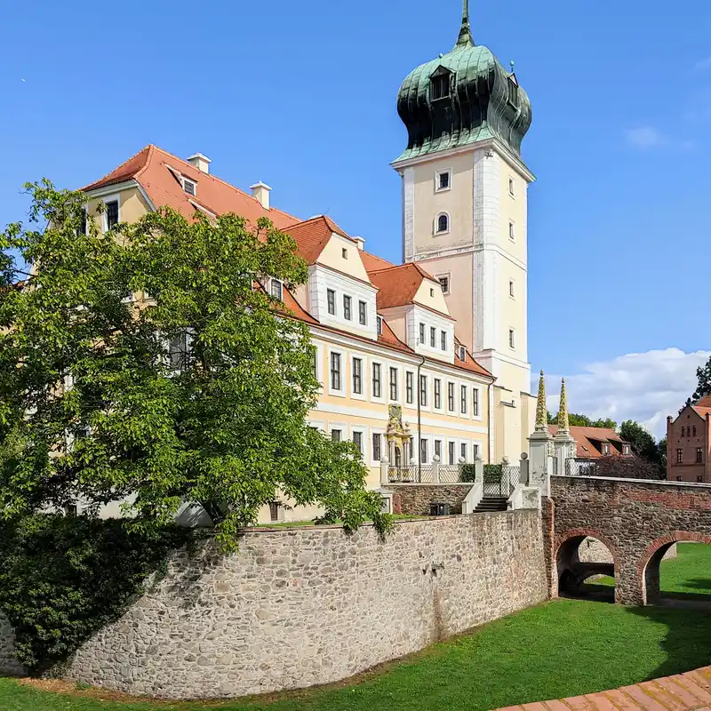 Alte Schlösser und neue Seen in Nordsachsen und Anhalt-Bitterfeld