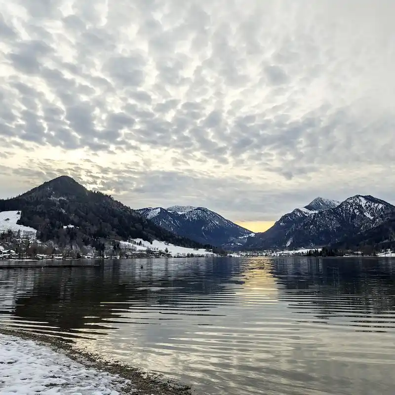 Runde um den winterlichen Schliersee