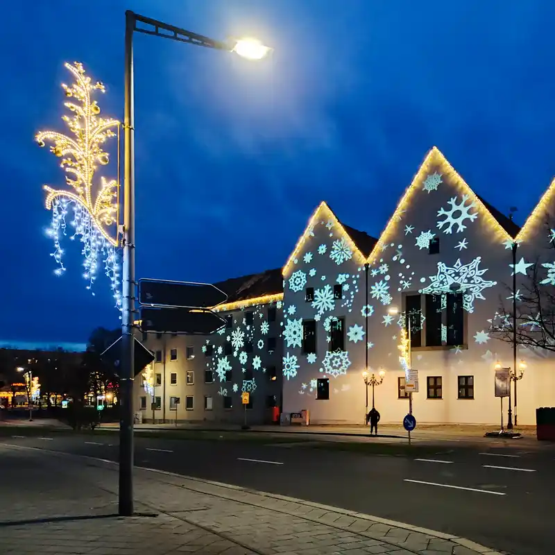 Illumination am Alten Rathaus