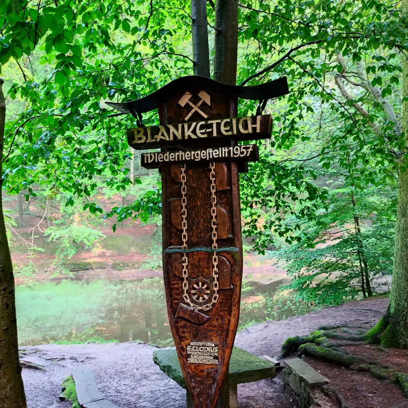 Kleine Deisterwanderung zu den MiniaturWasserrädern von Wennigsen