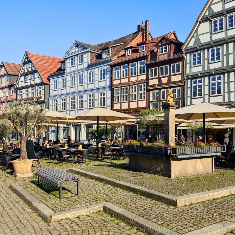 Grüne und wasserreiche Runde zur malerischen Altstadt von Celle