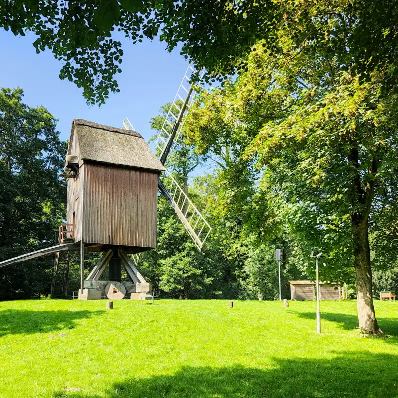 Bockwindmühle im Freilichtmuseum