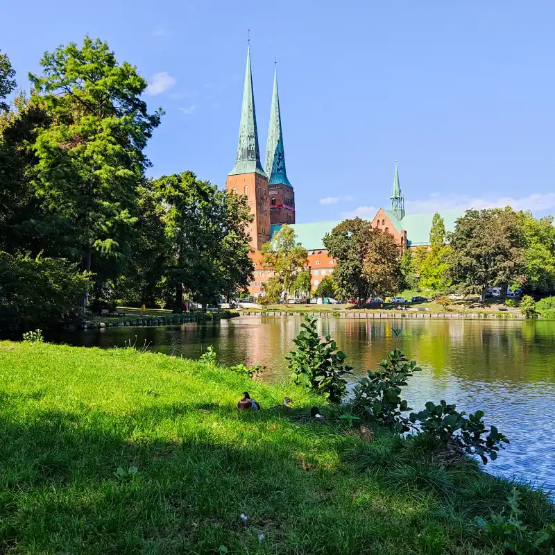 Mühlenteich mit Dom