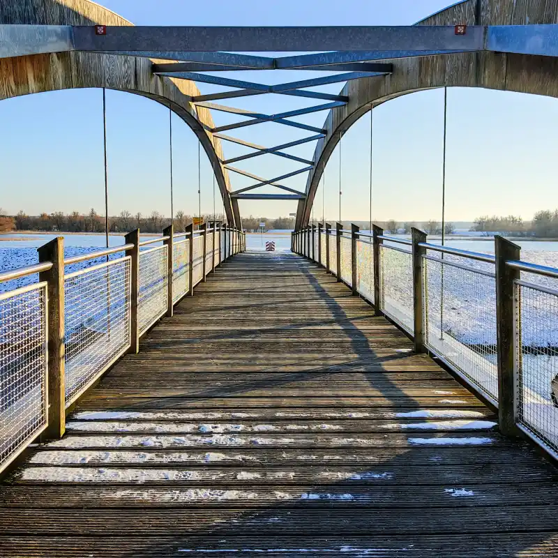 Brücke über die Alte Oder