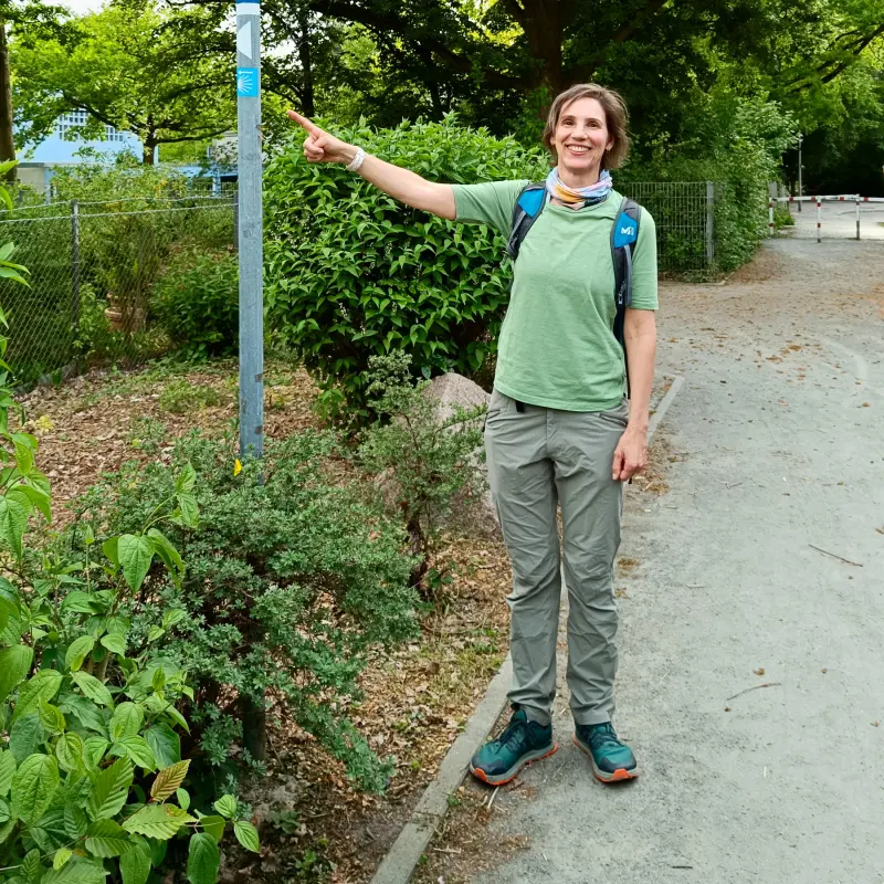 Wanderführerin Susanne Herrmann