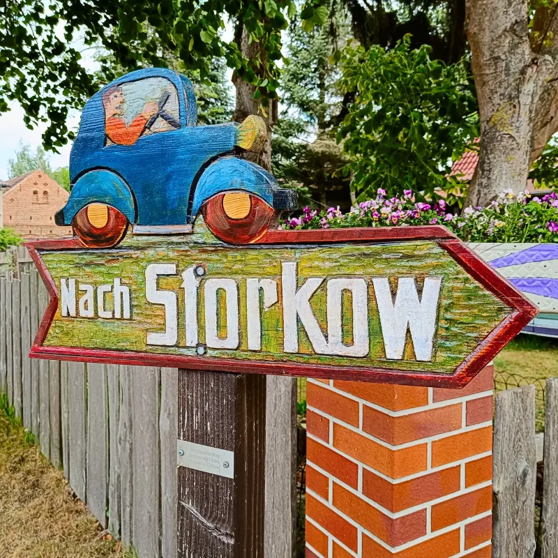 Wegweiser in Kummersdorf