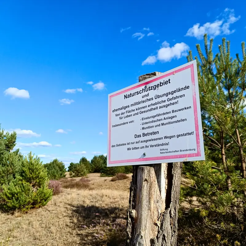 Warnschild