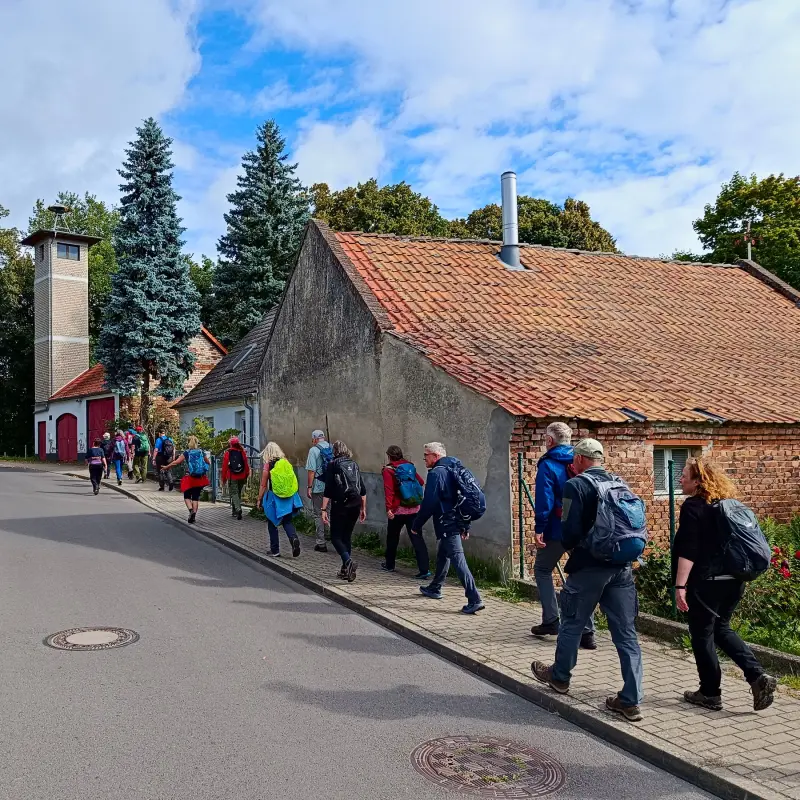 Wandergruppe in Petersdorf