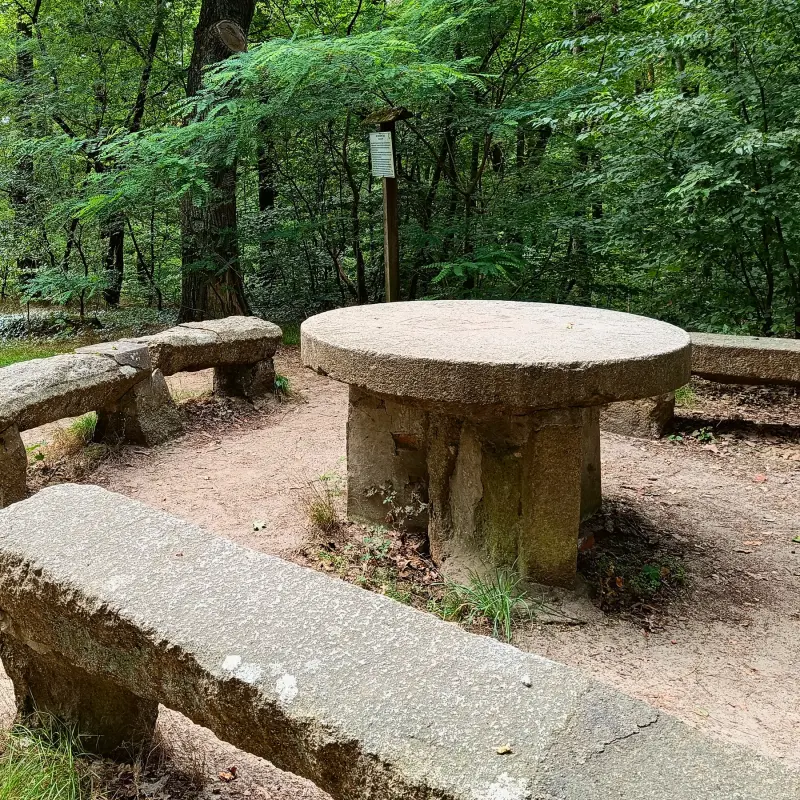 Steinerner Tisch