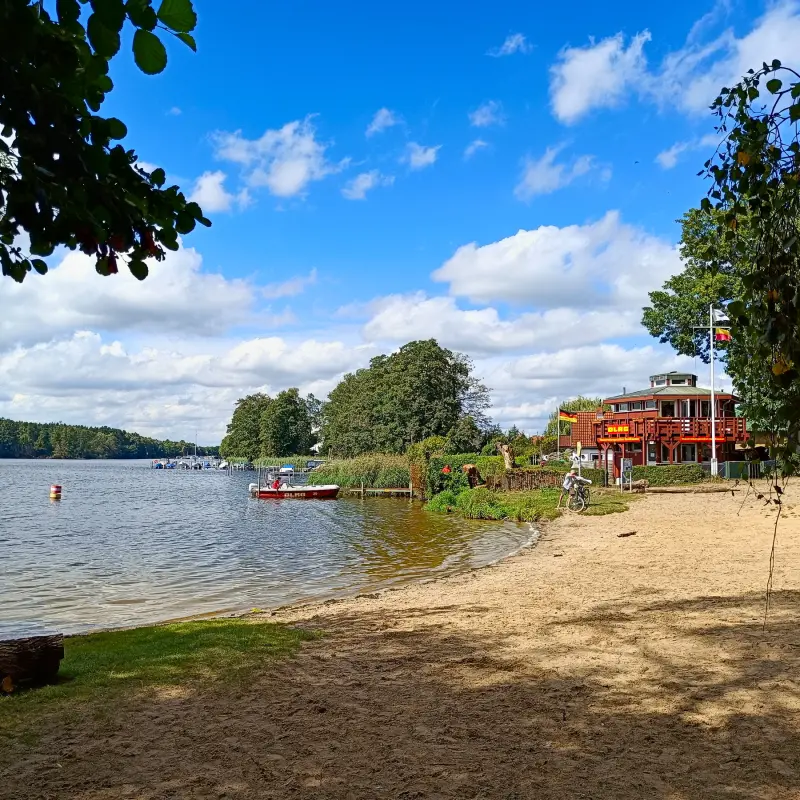 Badestrand an der Oberhavel