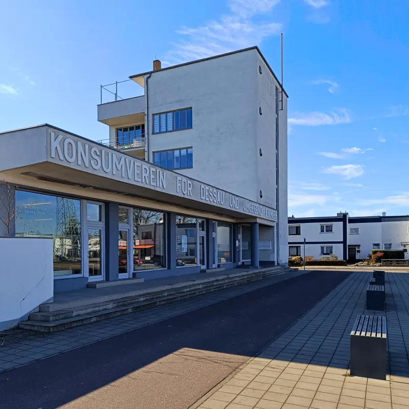 Konsumgebäude in Törten