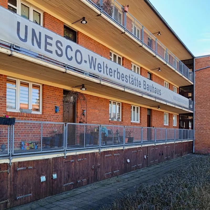 Laubenganghaus in Törten