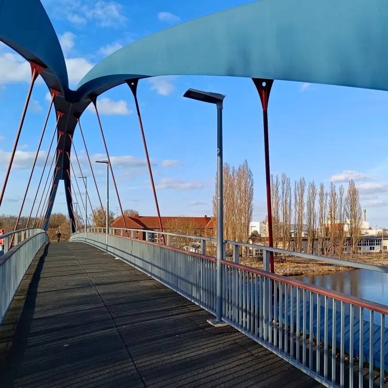 Henkelbrücke am Waschmittelwerk