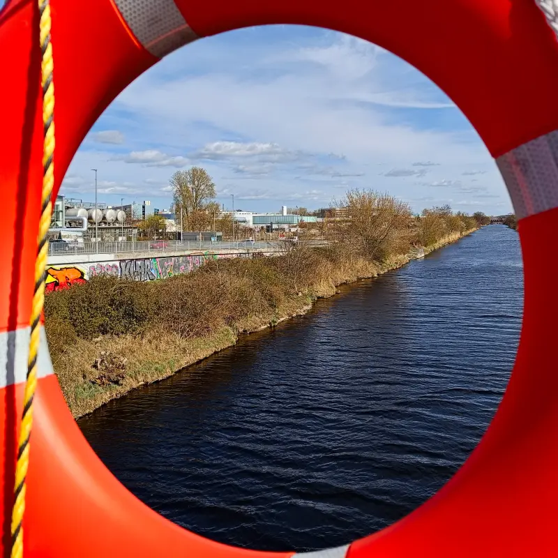 Teltowkanal in Treptow