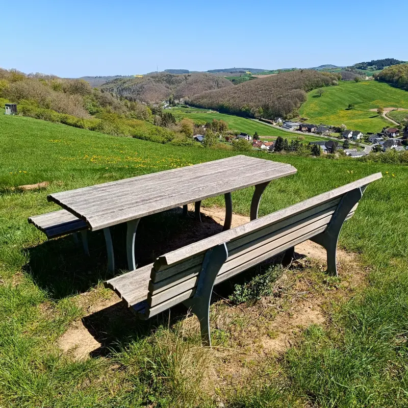 Rastplatz bei Vollem