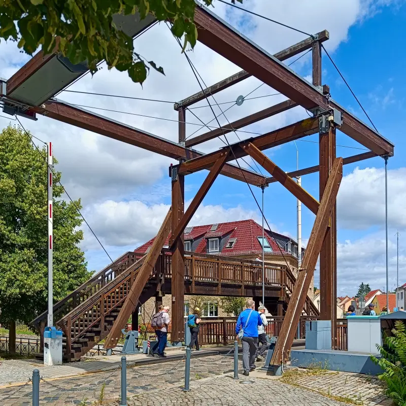 Zugbrücke in Storkow
