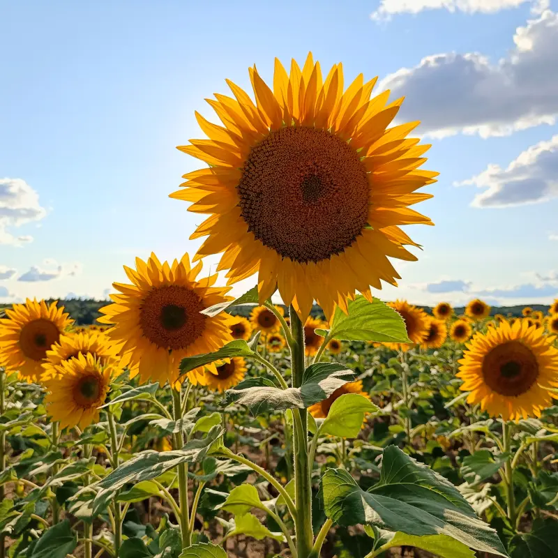 Sonnenblumenfeld