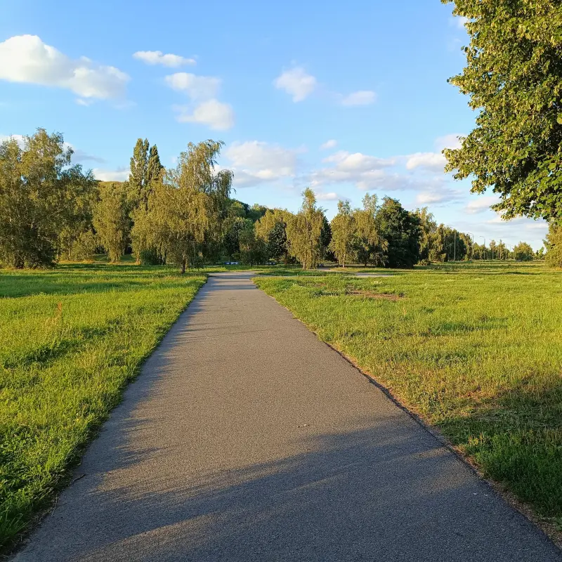 Weg zum  Dörferblick
