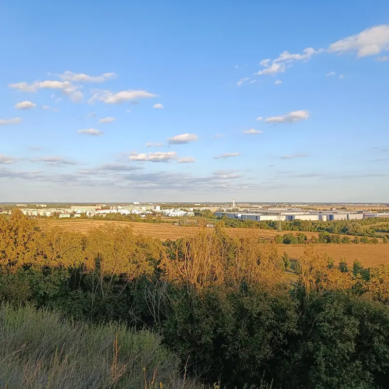 Aussicht vom Dörferblick in Rudow