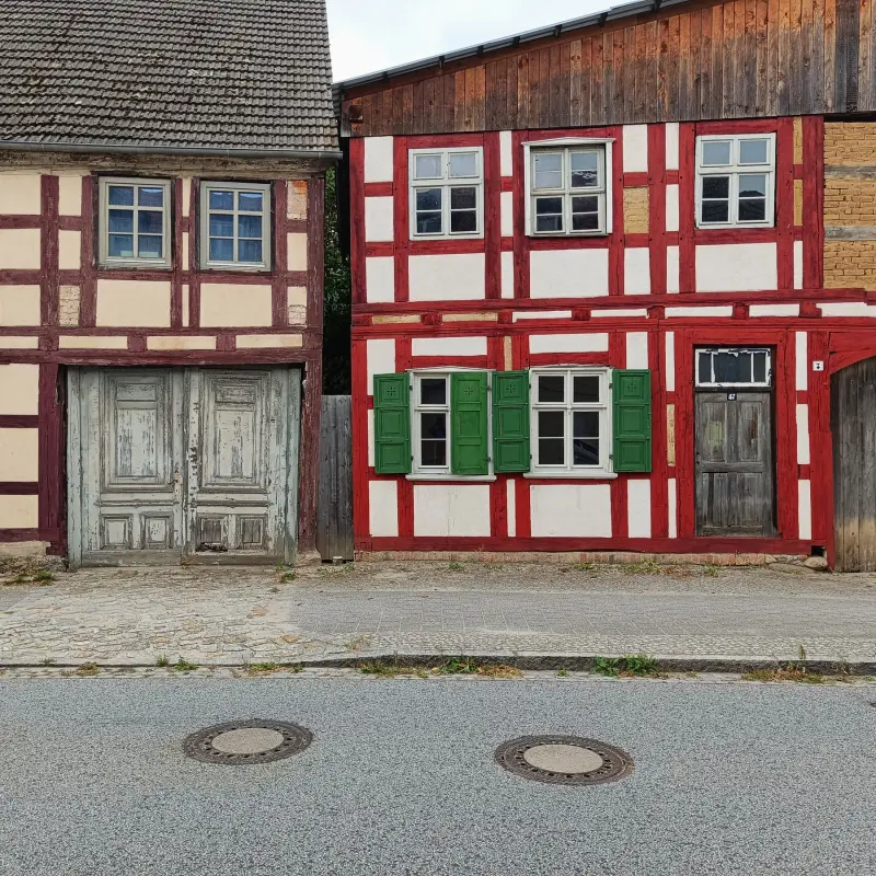 Fachwerkhäuser im Trebbin