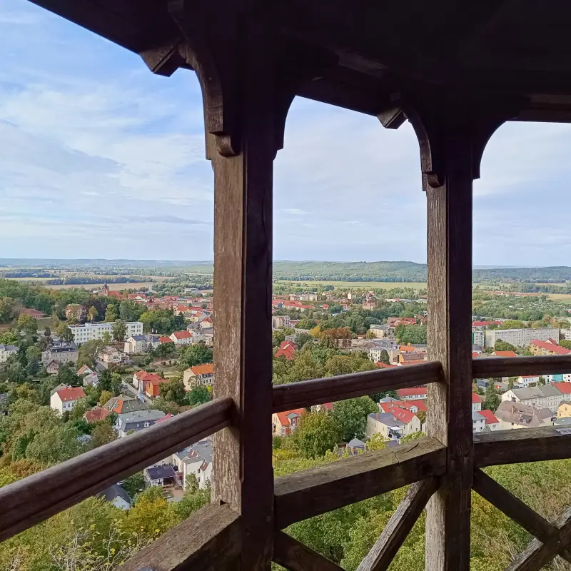Blick auf Bad Freienwalde